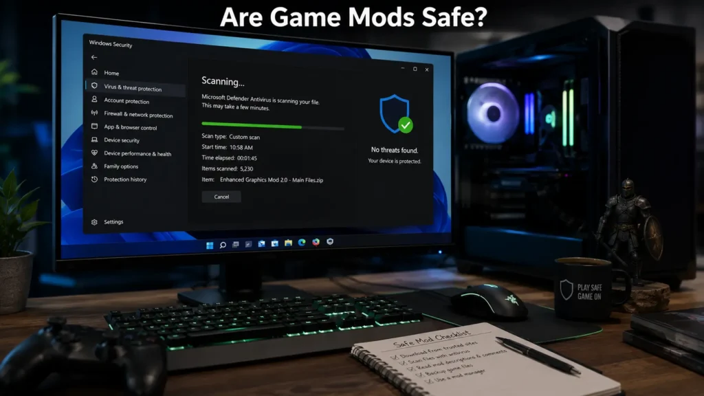 Are Game Mods Safe