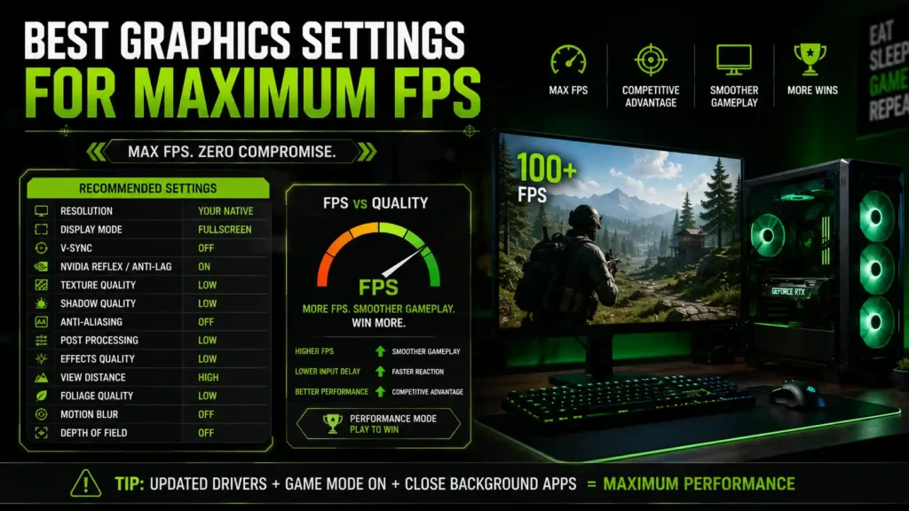 Best Graphics Settings for Maximum FPS