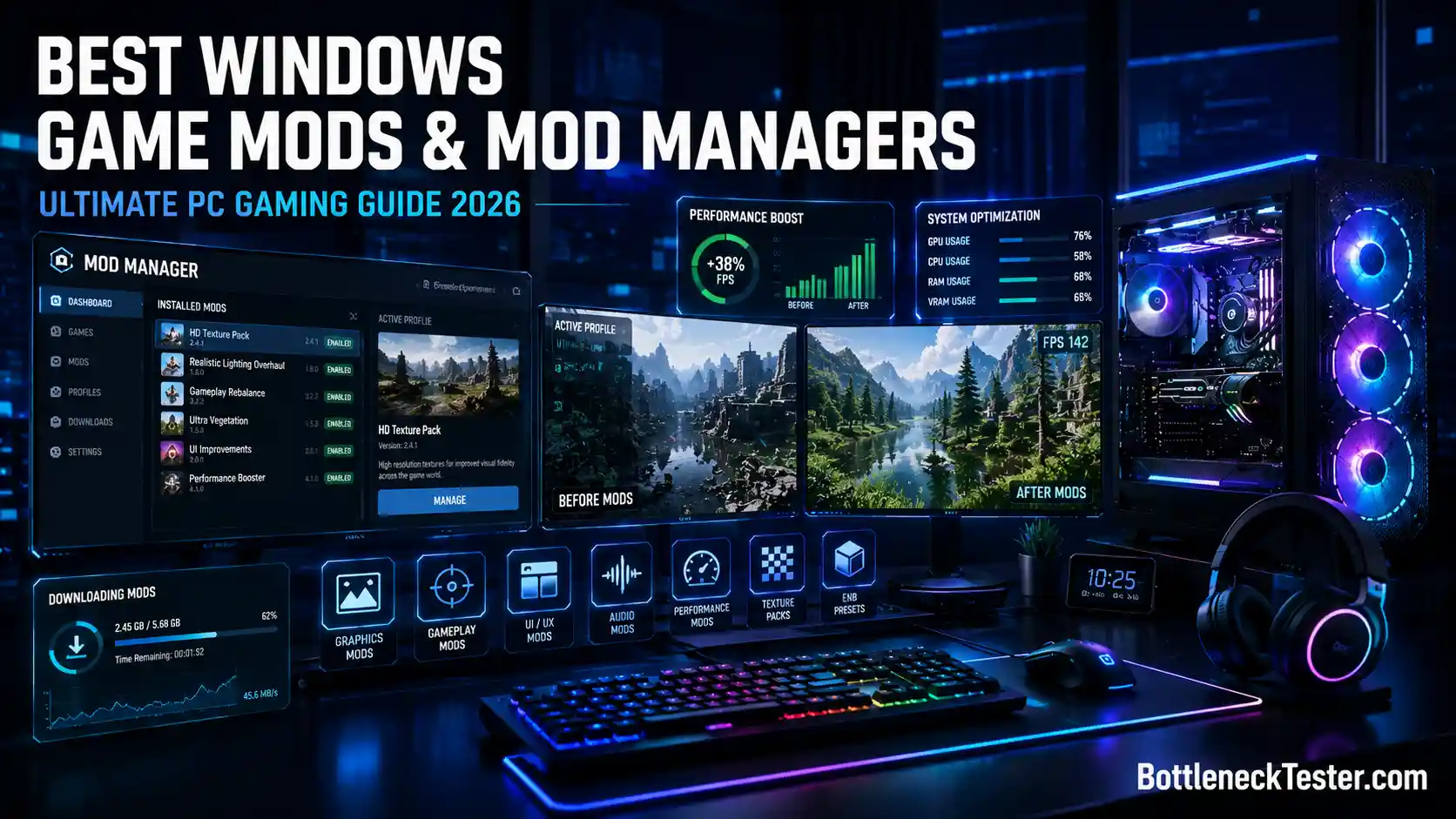 Best Windows Game Mods & Mod Managers for PC Gaming (2026)