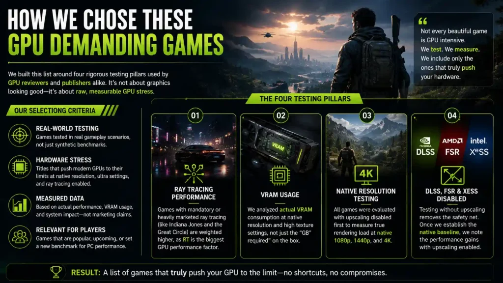 How We Chose These GPU Demanding Games
