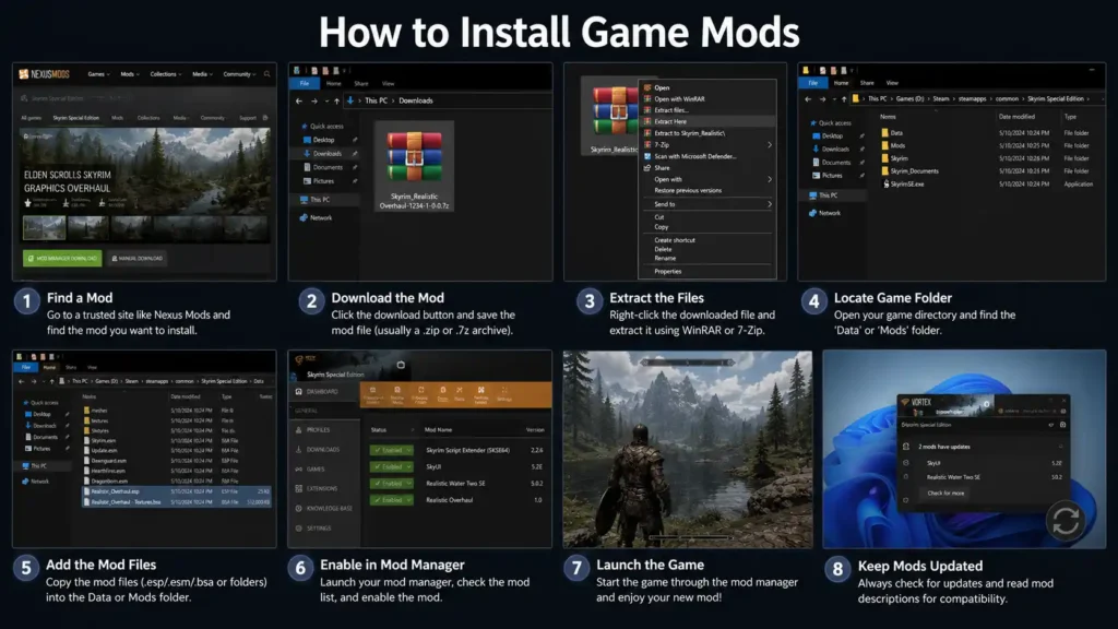 How to Install Game Mods