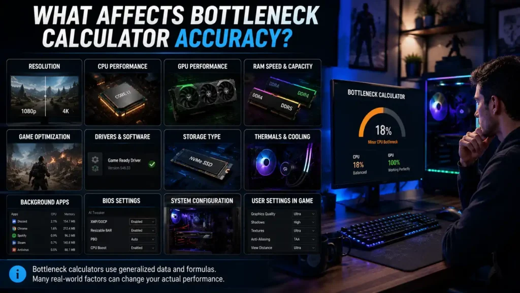 What Affects Bottleneck Calculator Accuracy