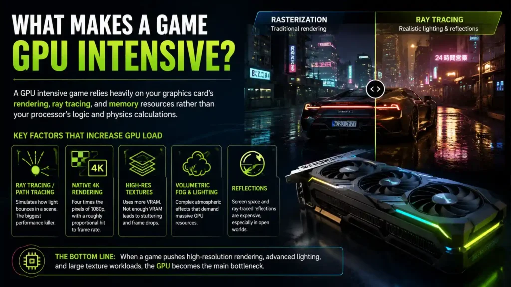 What Makes a Game GPU Intensive